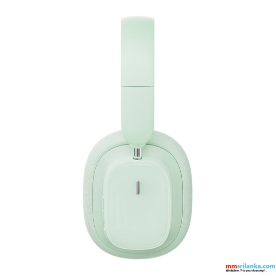Baseus Bowie H1i Noise-Cancellation Wireless Headphones – Natural Green